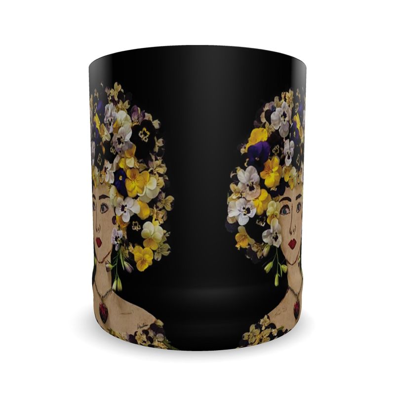 "Pansy" & "Gilded Pansy" Whiskey Glass/Votive Candle Holder