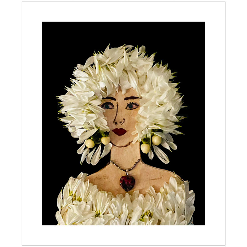 Aster Fine Art Print - Rectangle Unframed