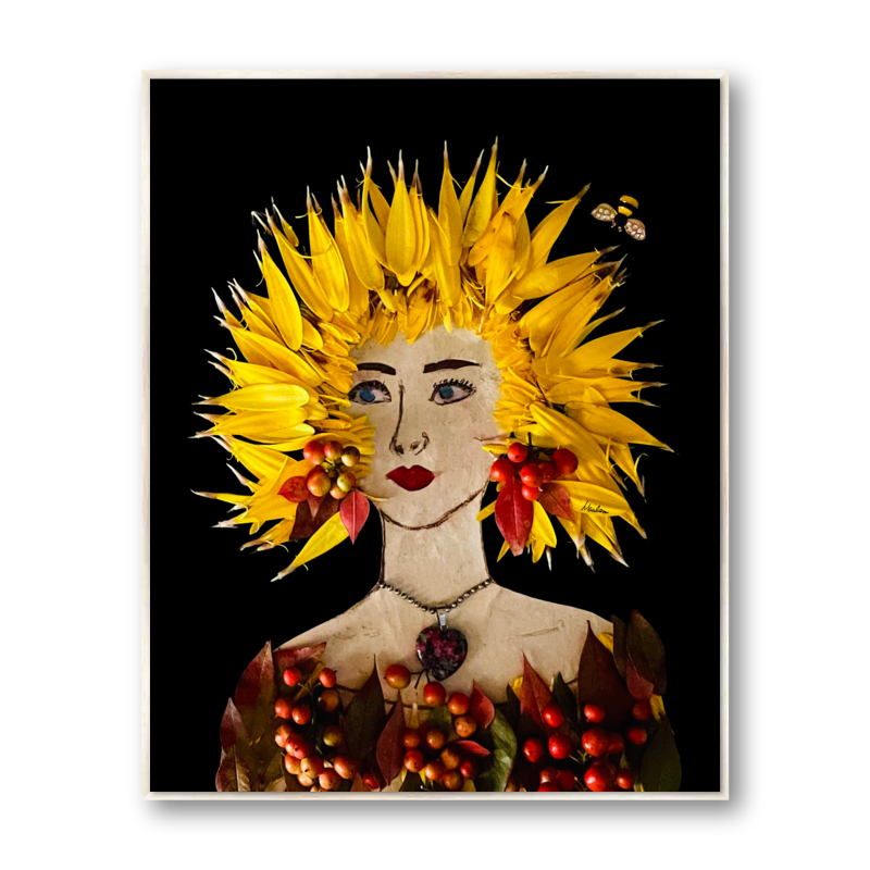 Autumn Sun Metal Print - Rectangle Silver