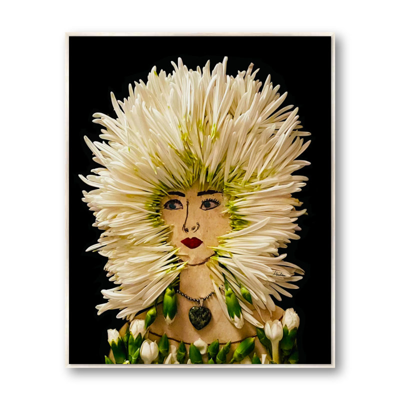 Bride Metal Print - Rectangle Silver