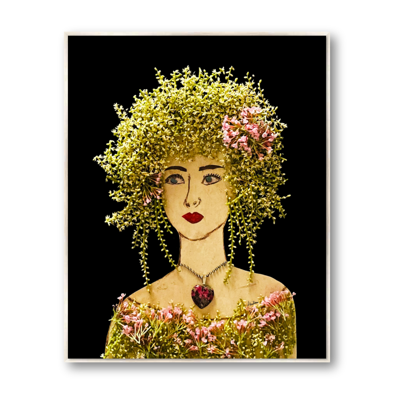 Butterfly Metal Print - Rectangle Silver