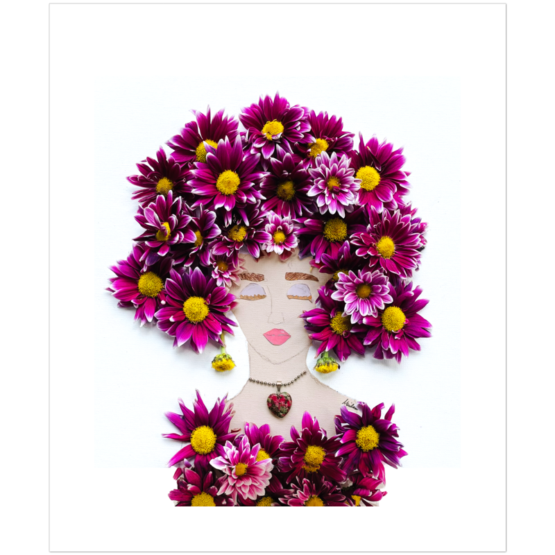 Chrysanthemum Fine Art Print - Rectangle Unframed