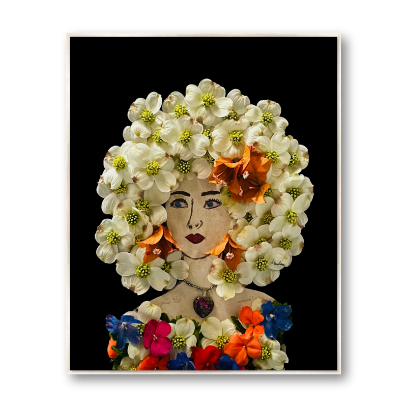 Dogwood Metal Print - Rectangle Silver