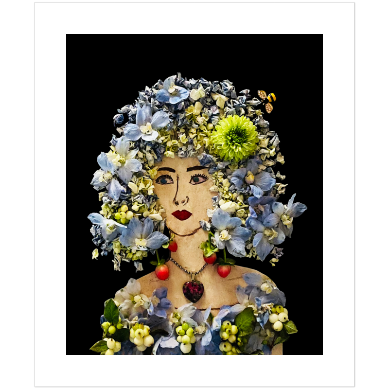 Iris Fine Art Print - Rectangle Unframed