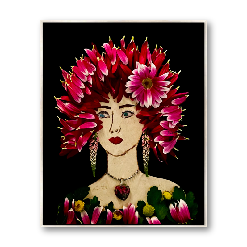 Mum Metal Print - Rectangle Silver