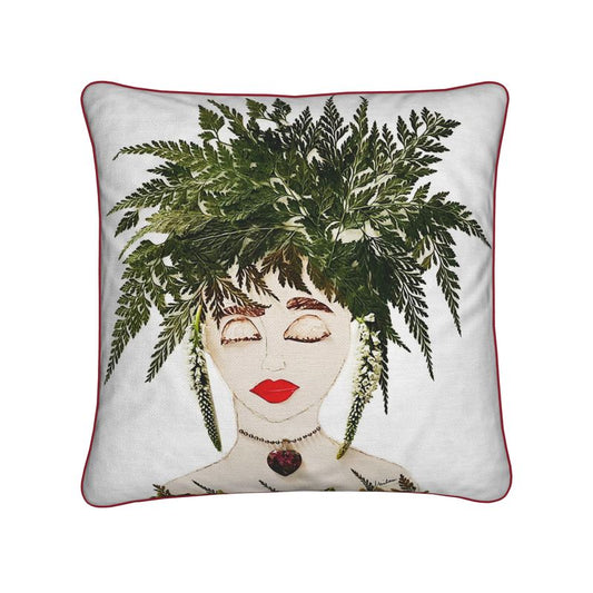"Wild Fern" Pillow Cover. No insert.