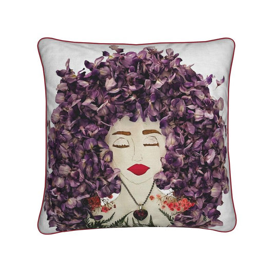"Hippie Wisteria" Pillow Cover