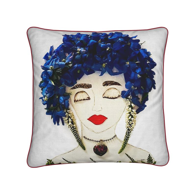 "Blue" Pillow Cover. No insert.