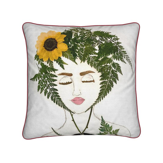 "Fern" Pillow cover. No insert.