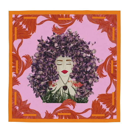 "Hippie Wisteria" Scarf