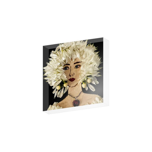 "Aster" Acrylic Block