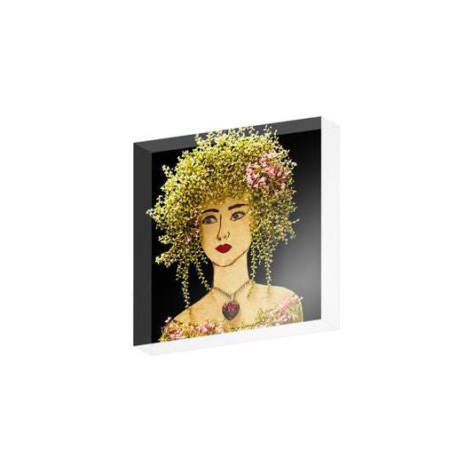 "Butterfly" Acrylic Block