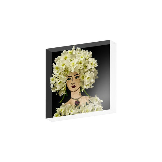 "Dogwood" Acrylic Block