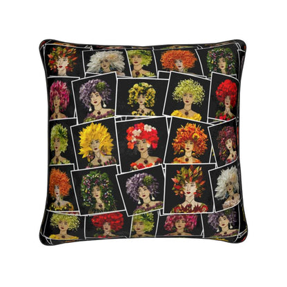 Lulu Montage Pillow Cover. No insert.