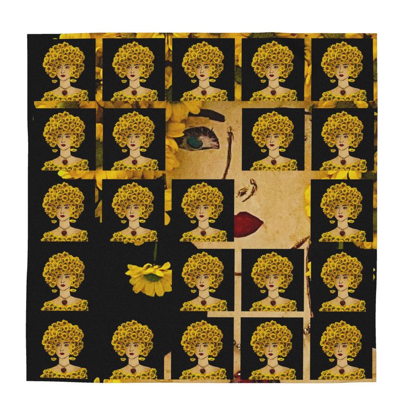 "Wild Daisy" Peek-a-boo Scarf