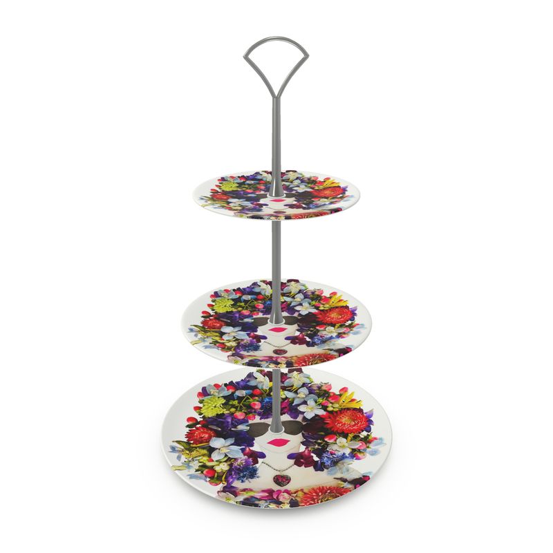 "Girlfriend" Tiered Serving Stand