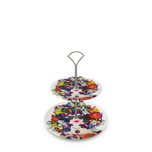 "Girlfriend" tiered serving stand