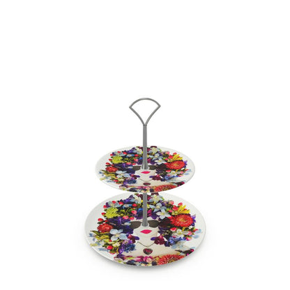 "Girlfriend" tiered serving stand