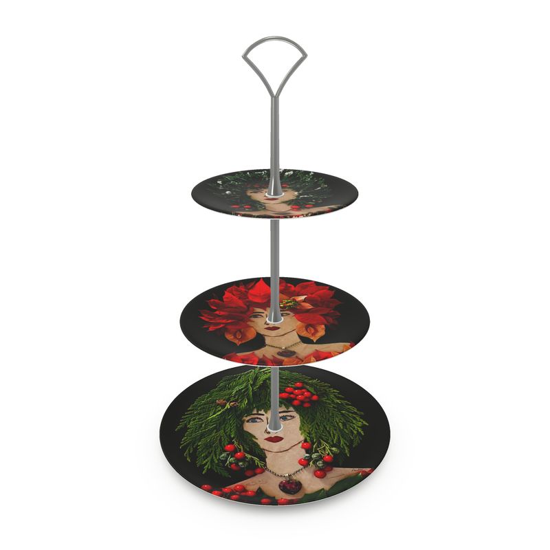 Holiday Lulus Tiered Serving Stand