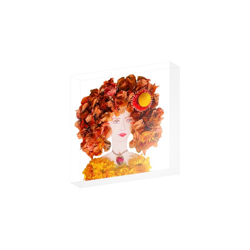 "Autumn" Acrylic Block