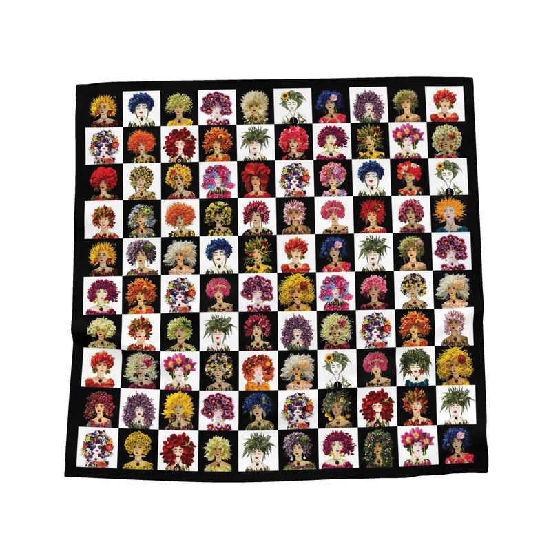 Checkerboard of Lulus Bandana