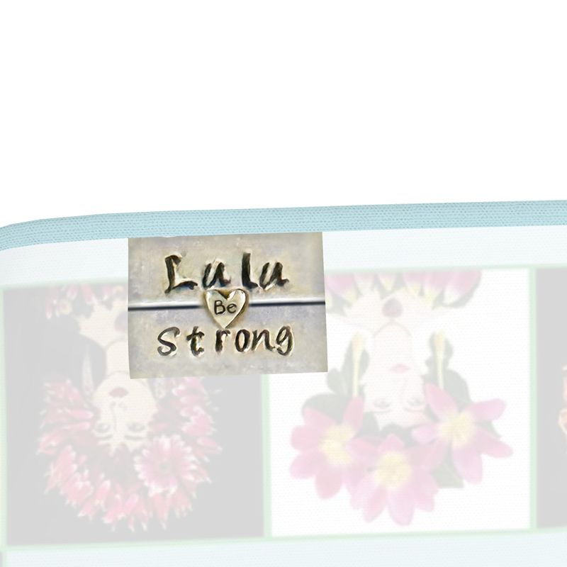 "Peony" with Lulu Border Bandana