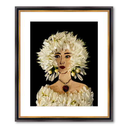 Aster Fine Art Print - Rectangle Academie Frame