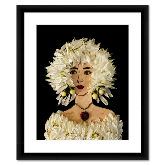 Aster Fine Art Print - Rectangle Italian Prime Frame