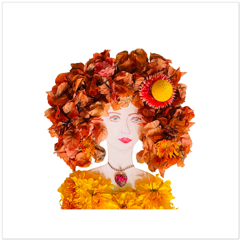 Autumn Fine Art Print - Square Unframed