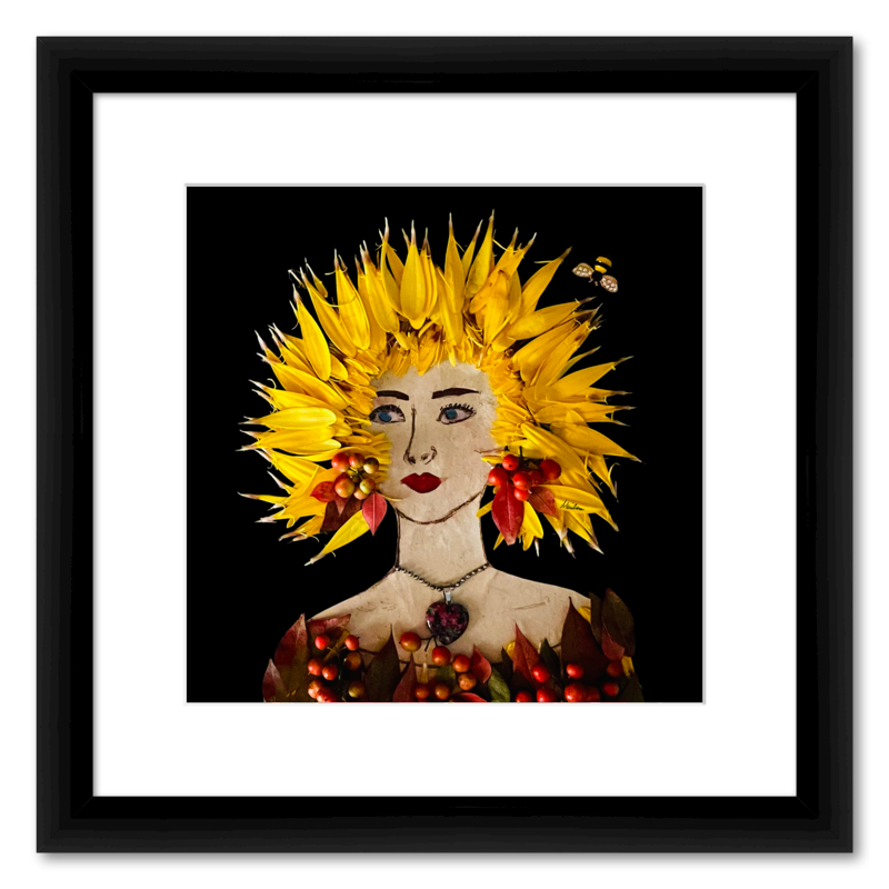 Autumn Sun Fine Art Print - Square Italian Prime Frame