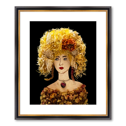 Banksia Fine Art Print - Rectangle Academie Frame