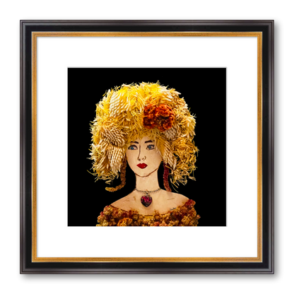 Banksia Fine Art Print - Square Academie Frame