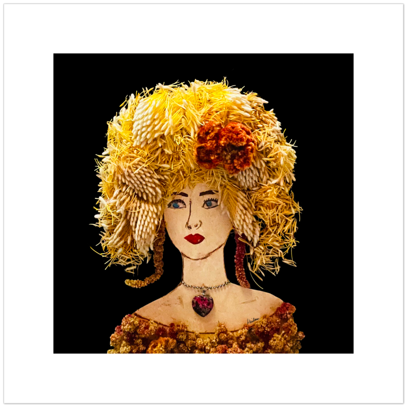 Banksia Fine Art Print - Square Unframed