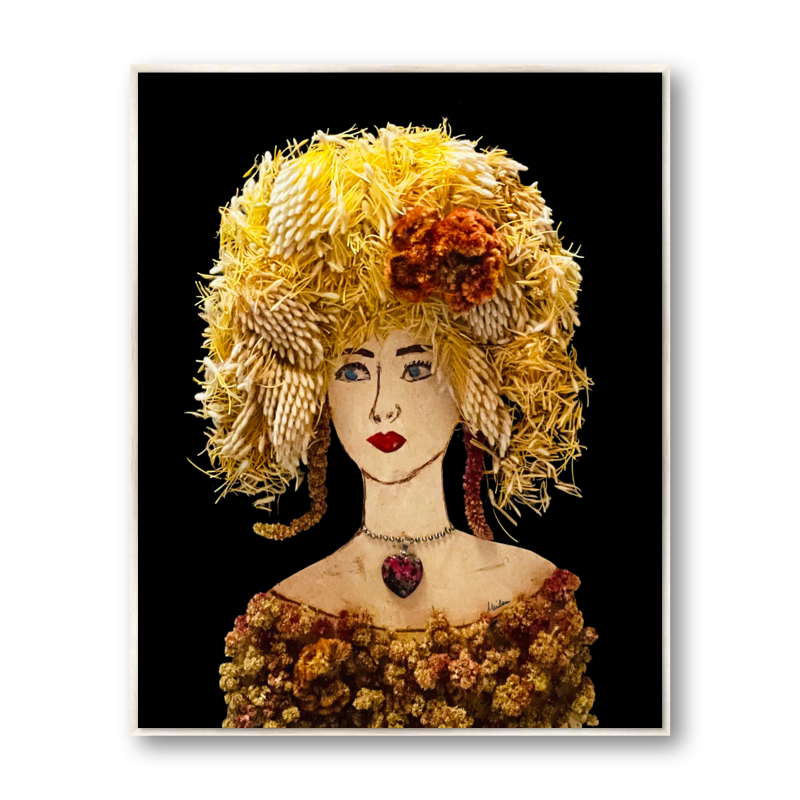 Banksia Metal Print - Rectangle Silver