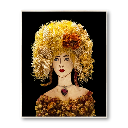 Banksia Metal Print - Rectangle Silver