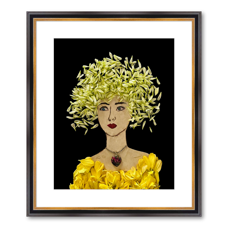 Brassica Fine Art Print - Rectangle Academie Frame