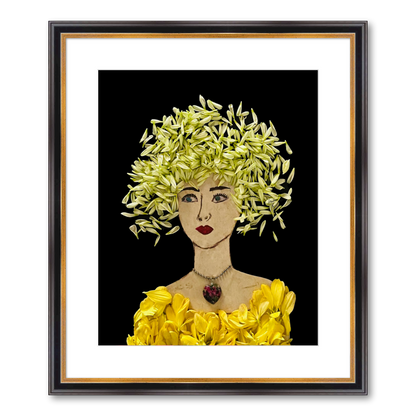 Brassica Fine Art Print - Rectangle Academie Frame