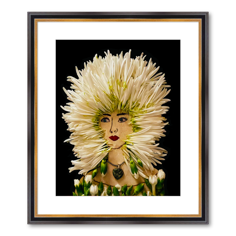 Bride Fine Art Print - Rectangle Academie Frame