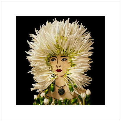 Bride Fine Art Print - Square Unframed