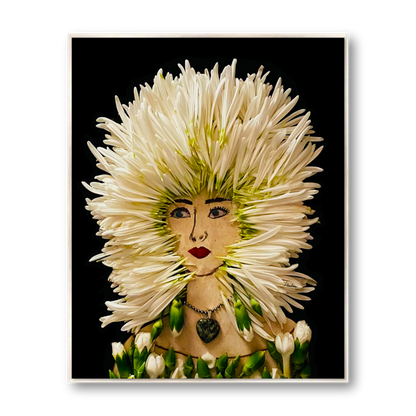 Bride Metal Print - Rectangle Silver