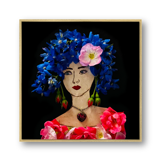 Buttercup Metal Print - Square Gold
