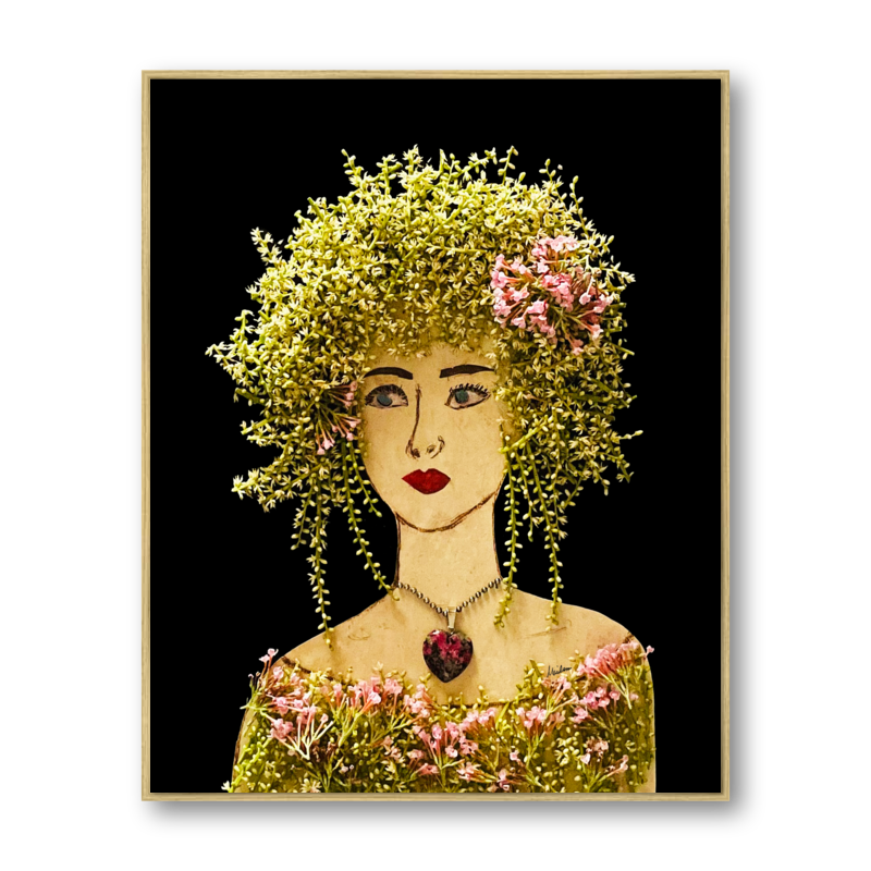 Butterfly Metal Print - Rectangle Gold