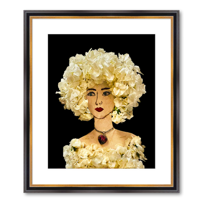 Carnation Fine Art Print - Rectangle Academie Frame