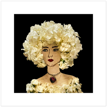 Carnation Fine Art Print - Square Unframed