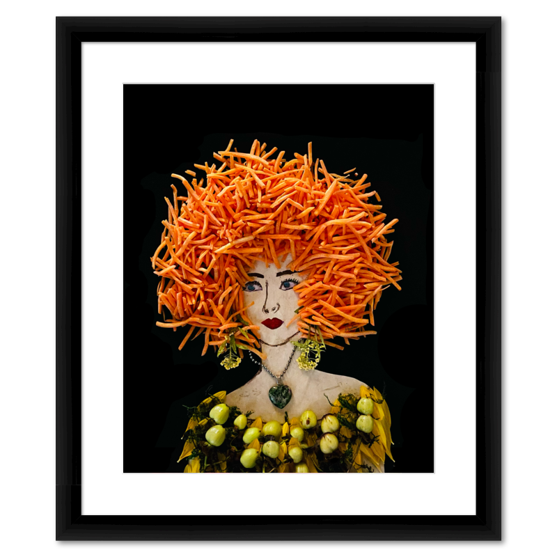 Carrot Fine Art Print - Rectangle Italian Prime Frame