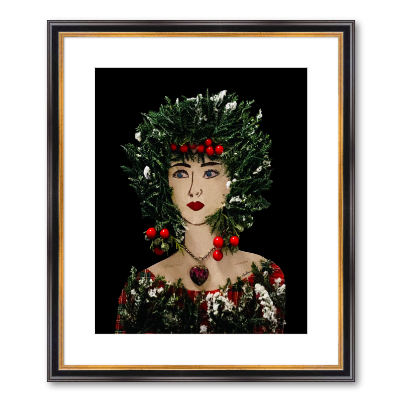 Cypress Fine Art Print - Rectangle Academie Frame