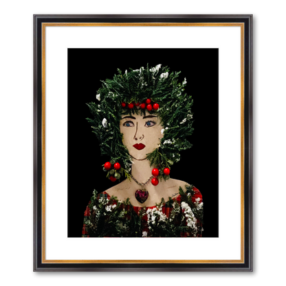 Cypress Fine Art Print - Rectangle Academie Frame