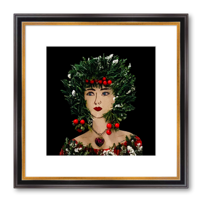 Cypress Fine Art Print - Square Academie Frame