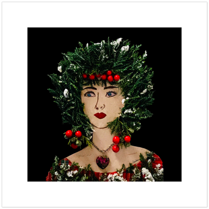 Cypress Fine Art Print - Square Unframed