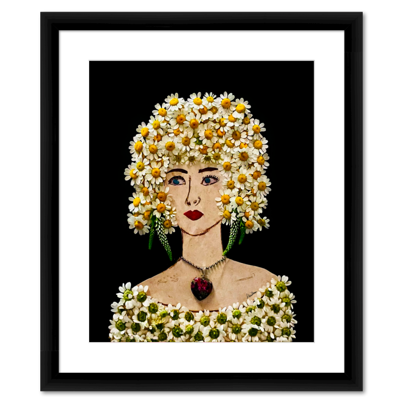 Daisy Fine Art Print - Rectangle Italian Prime Frame